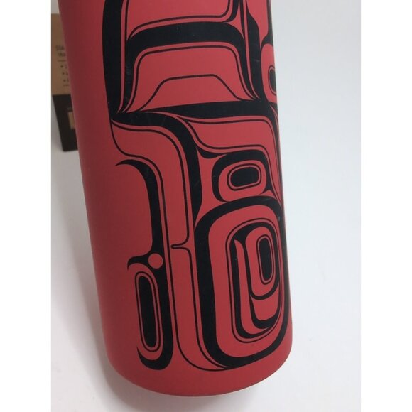 Native Northwest 25oz Water Bottle "TRADITION" by Ryan Cranmer, Namgis Artist - Picture 5 of 16